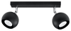 Spot LAMPA sufitowa SL.0444 regulowana OPRAWA listwa kule balls czarne
