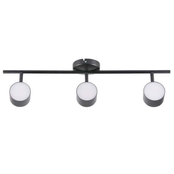 Metalowy plafon KUBIK 318275 punktowa lampa LED 12,6W czarna