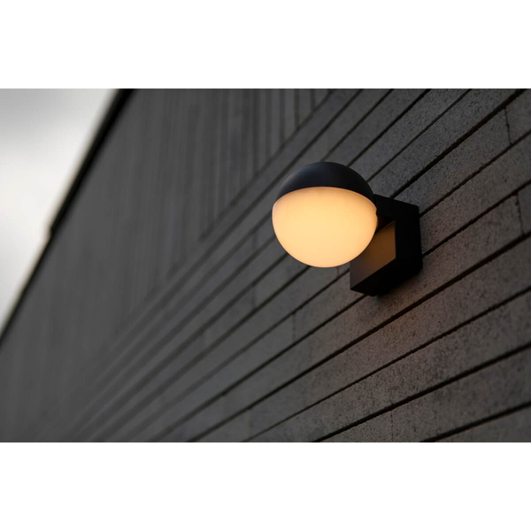 Zewnętrzna lampa ścienna LOOMA 5138002118 LED 7,8W 3000K IP54 biała szara