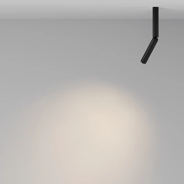 Regulowana lampa sufitowa Focus T C142CL-6W3K-B LED 6W 3000K czarna