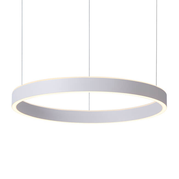 Lampa wisząca okrąg Brasco PND-56215D-060RPP-WH-3KS4K-TRDIMM Italux LED 60W 3000-4000K biały