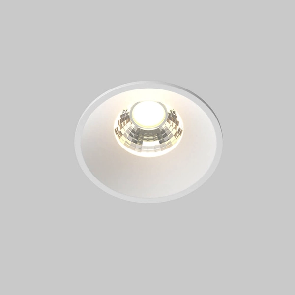 Sufitowa lampa Round DL058-7W3K-W Maytoni LED 7W 3000K do jadalni biała