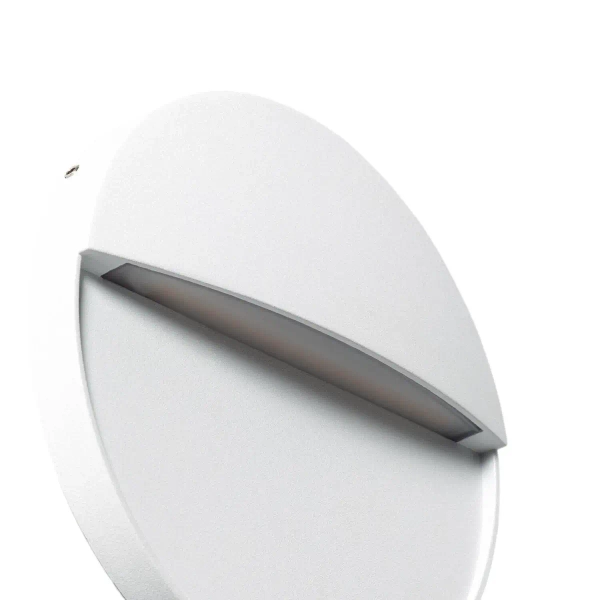 Elewacyjna lampa okrągła Lunaria ABR-LZKO-B LED 6W 2200-4000K IP54 biała