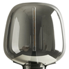 Stołowa lampka przydymiona FATA ST-7278-S BLACK bańka do sypialni czarny