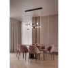 Designerska lampa wisząca Melita 331510680 LED 21W 2300-4000K czarny złoty