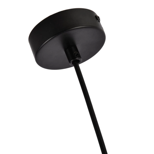 Industrialna lampa wisząca Sintra LP-975/1P BK Light Prestige druciana czarna