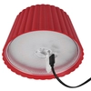 Lampka na taras metalowa Suarez R57706110 LED 2W 3000K IP44 czerwona