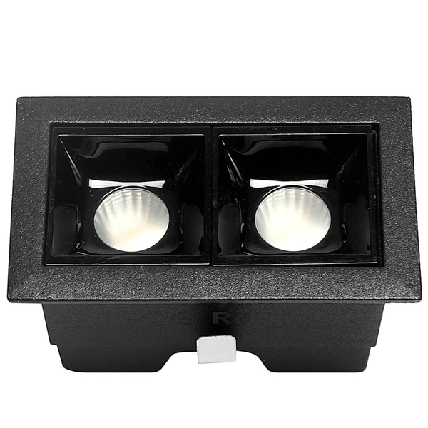 Oprawa sufitowa liniowa 580 Domeno LED 4W 3000K podtynkowa czarna