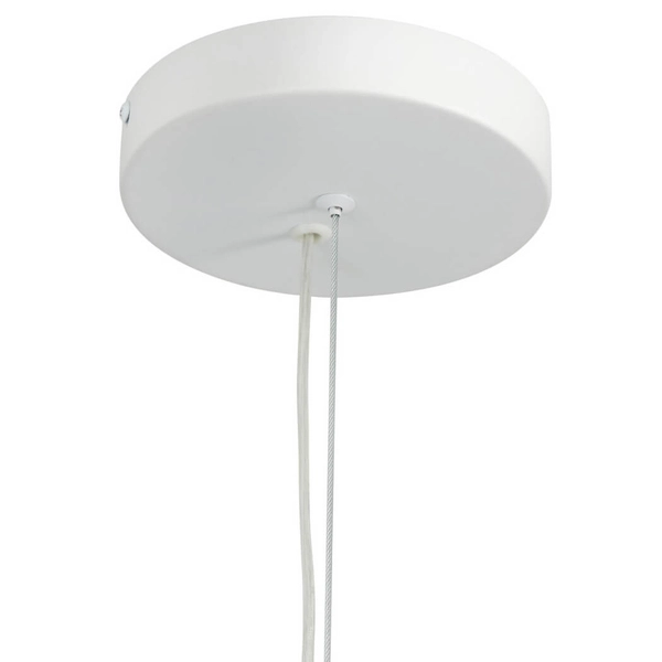 Jadalniana lampa wisząca ENZO ST-F22020601-D80 white kula biały złoty