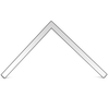Lampa magnetyczna narożna szynowa 3-fazowa 666 Domeno LED 24W 3000K czarna