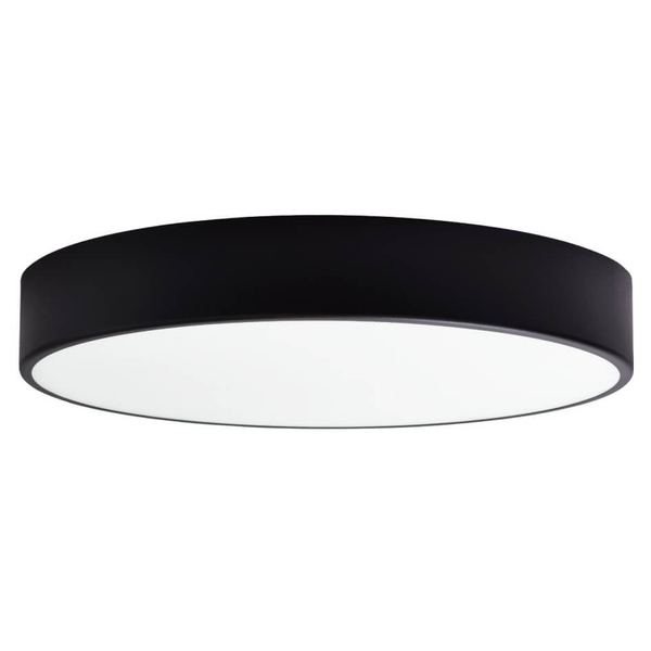 Okrągła lampa sufitowa Cleo 1307623600462 Temar LED 69W 4000K czarna