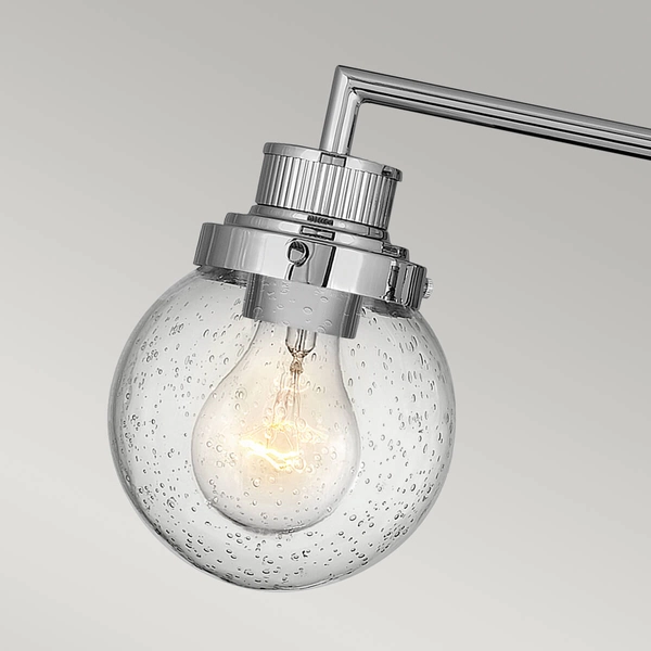 Kinkiet ścienny potrójny Poppy QN-POPPY3-PC-BATH do kuchni IP44 chrom