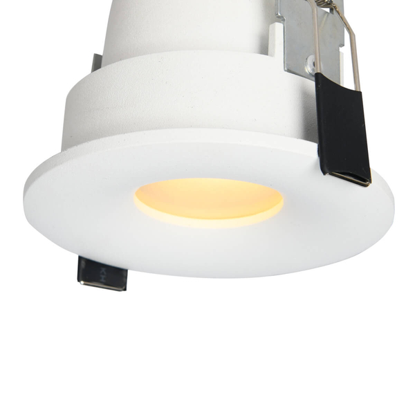 Oprawa podtynkowa Romolo AZ5390 IP65 metalowa biała