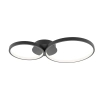 Sufitowa lampa Maver SPL-20452-2-BK LED 30W 3000-6000K ringi okrągłe czarne