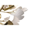 Dekoracyjna lampa sufitowa Leaf MX2858-6-EGN motyw kwiatowy złoty