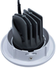 Sufitowa lampa podtynkowa DLR7WW LED 7W 3000K oczko białe