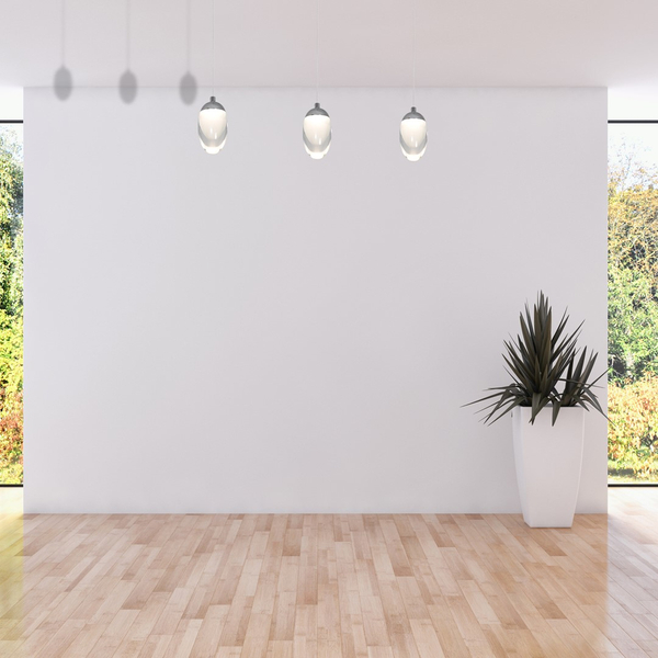 LAMPA wisząca OVO ML428 Milagro zwis OPRAWA listwa sufitowa LED 15W 4000K krople łezki drop chrom białe