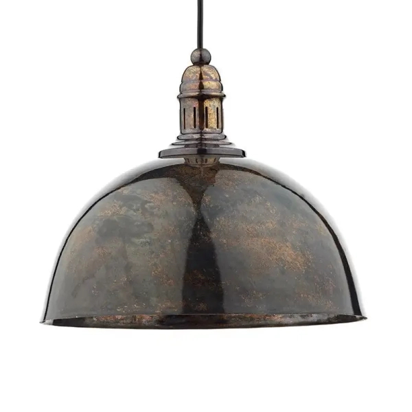 Wisząca lampa nad stół Yoko YOK0163 do jadalni cętkowany brąz