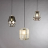 Klosz do lampy wiszącej Stockheld 73287 retro szklany mosiądz