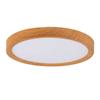 Ledowy plafon Maze ABR-PLO-OCED-24W Abruzzo 24W 3000-6000K biały drewniany