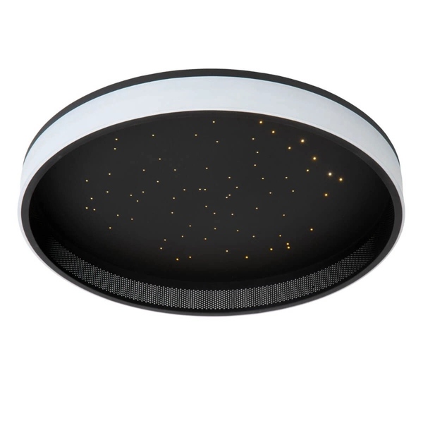 Ściemnialny plafon Estreja 71102/40/30 LED 40+10W 2500-3000K czarny