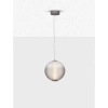 Wisząca lampa do sypialni CORVELA LE45174 LED 20W 3000K kula brązowa szara
