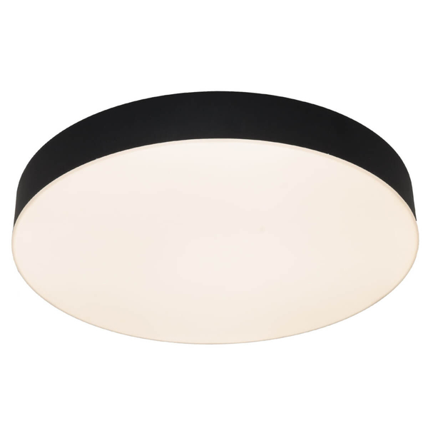 Łazienkowa lampa sufitowa LUMO C0270 LED 36W 3000-6000K IP44 czarna