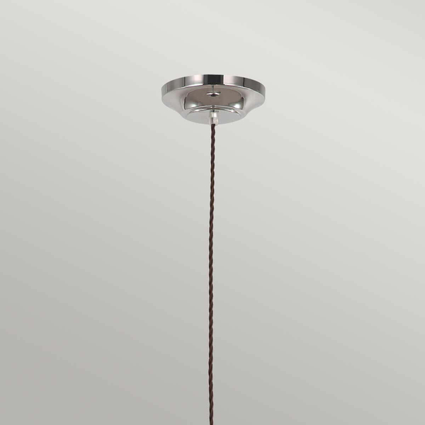 Metalowa lampa wisząca Provence PV-SP-PN Elstead nad stół nikiel