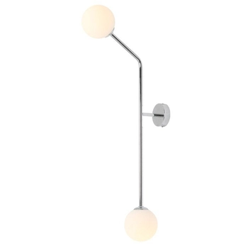 Kinkiet szklane kule PURE 1064D4_2 Aldex salonowa lampa ścienna stick chrom