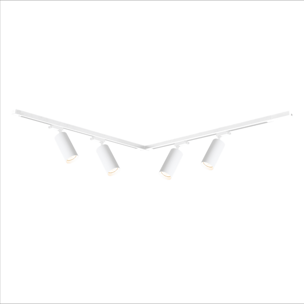 Jednofazowa lampa sufitowa 1,5m metalowa MICA ML1151 tuba biała