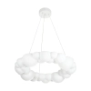 Lampa wisząca dekoracyjna CLOUD ST-DL6123P-50 biała akrylowa LED 32W 4000K do sypialni