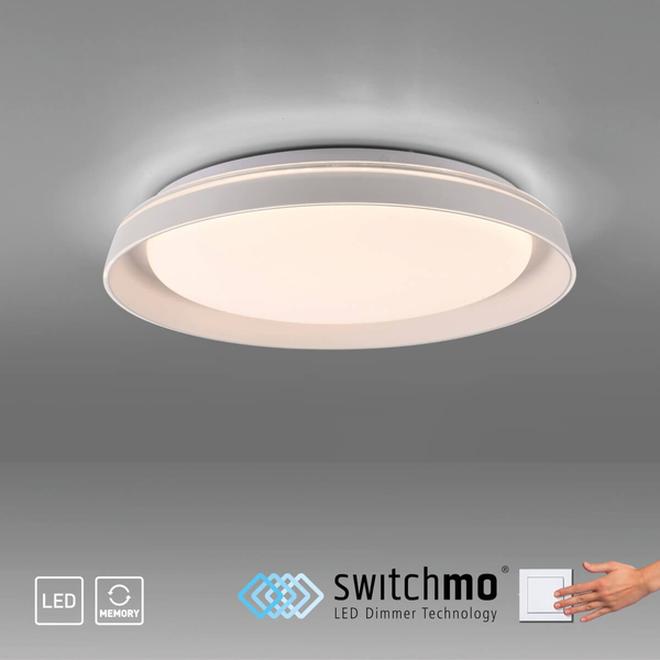 Plafon do jadalni Sati 14368-16 Just Light LED 19,5W 3000K okrąg biały