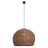 Bambusowa lampa wisząca 22172 okrągła naturalny brązowy