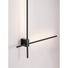 Metalowa lampa ścienna ZALMARA LE45457 LED 20W 2700-4000K czarny