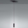 Wisząca tuba czarna VANTOS DL132312400 punktowa lampa zwis do biura