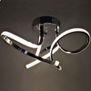 Plafon LAMPA sufitowa VEN P-X 9812/3 CR-42W metalowa OPRAWA wstążki LED 42W 4000K chrom