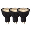 Ledowe żarówki 49006/16/30 GU10 LED 5W 3000K 330LM czarny
