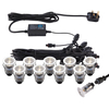 Zestaw 10 lamp wpuszczanych Ikon 73347 LED 7,5W 3000-4000K IP67 srebrny