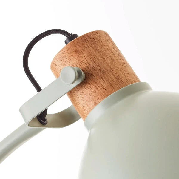 Skandynawska lampa podłogowa Erena 94556/63 metalowa zielona