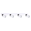 LAMPA sufitowa LUCIEN FH31314A11 Italux metalowa OPRAWA listwa SPOT regulowane reflektorki TOMI białe