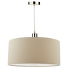 Wisząca lampa z abażurem Waco SP65+RON6529 Dar Lighting  czarna beżowa