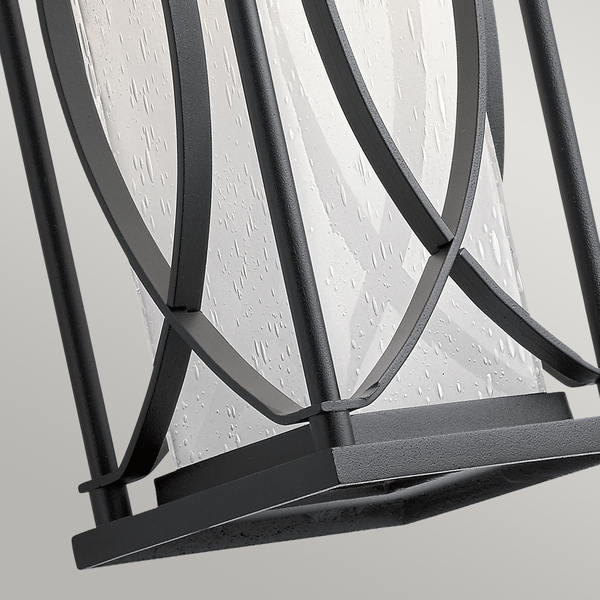Lampa elewacyjna QN-ASHBERN-S klasyczna ogrodowa czarna