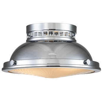 Lampa sufitowa retro metalowa Amelia HK-AMELIA-F-M-CM chrom