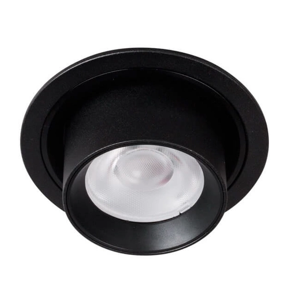 Podtynkowa lampa sypialniana HALO H0131 Maxlight LED 9W 3000K tuba czarny