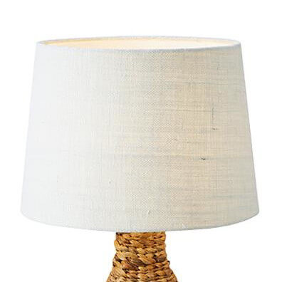 Ratanowa lampa stołowa Paglia 108771 Markslojd tkanina brązowy biały