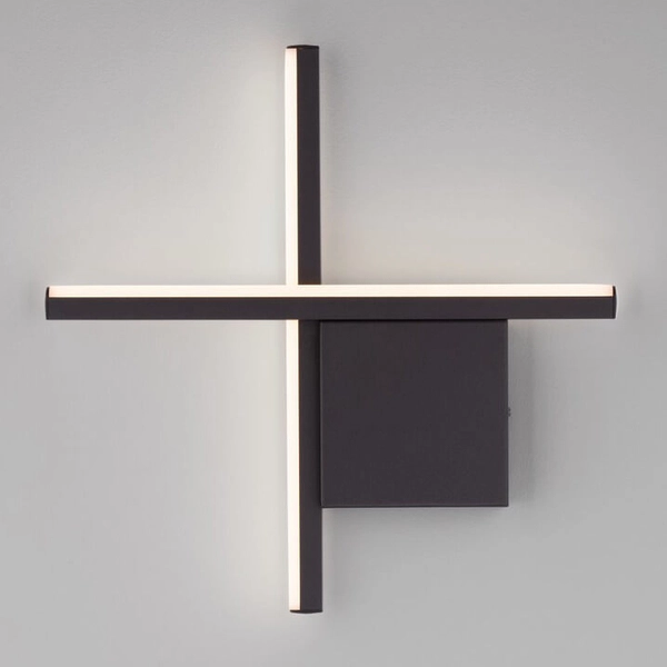 Ścienny kinkiet CHOTA LE44309 LED 10W 3000K metalowy czarny