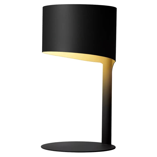Nocna lampa do sypialni Knulle 45504/01/30 Lucide metalowa czarna