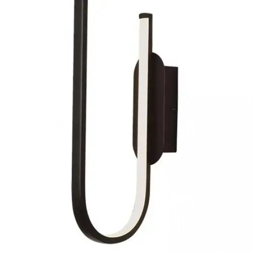 Metalowa lampa ścienna 1936 LED 21W 3000K podłużna czarny