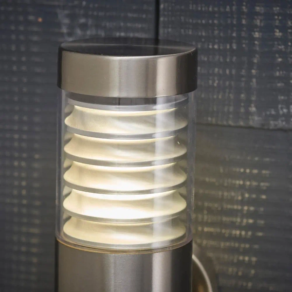 Ogrodowa lampa ścienna Equinox LED 72916 LED 11,5W 4000K IP44 srebrny