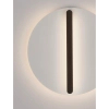 Naścienna lampa tarcza GALURCA LE45548 LED 20W 3000K metalowa czarna biała